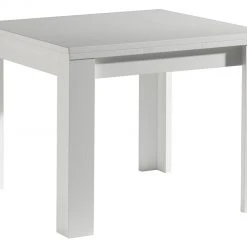 Esstisch - weiß matt - ausziehbar