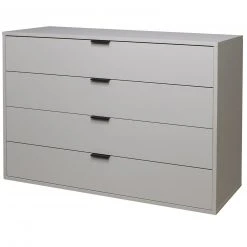 Kommode - kreidegrau matt - 119 cm 8 Kommode - kreidegrau matt - 119 cm -Esszimmer Verkaufsgeschäft 1205008401 03 1600Wx1600H