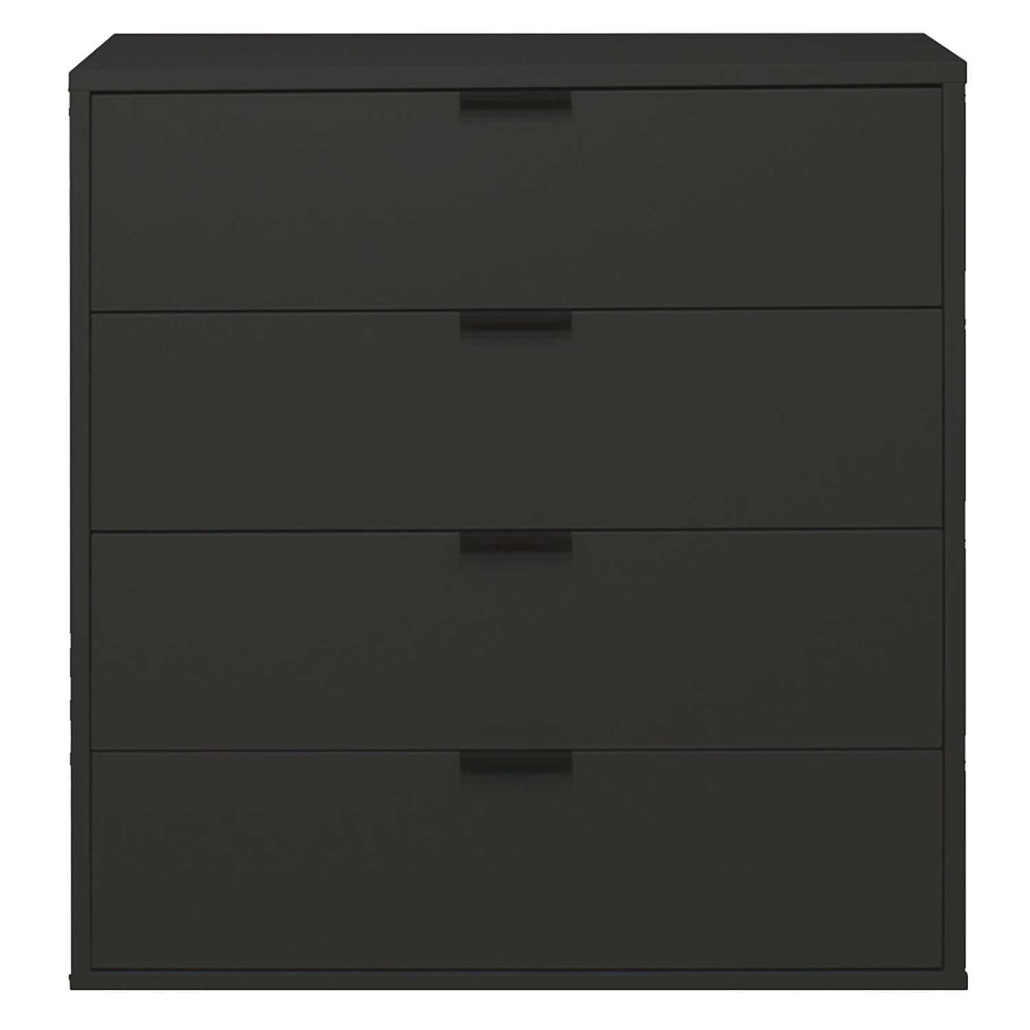 Kommode - anthrazit matt - 4 Schubkästen 2 Kommode - anthrazit matt - 4 Schubkästen – Bild 2