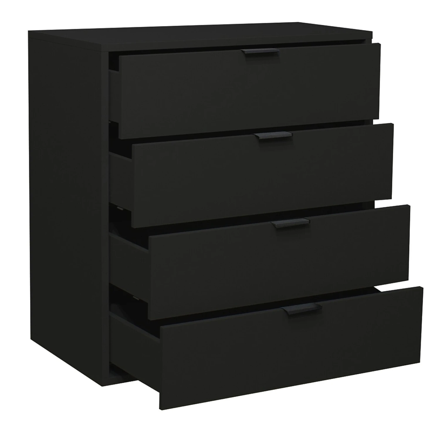 Kommode - anthrazit matt - 4 Schubkästen 5 Kommode - anthrazit matt - 4 Schubkästen – Bild 5