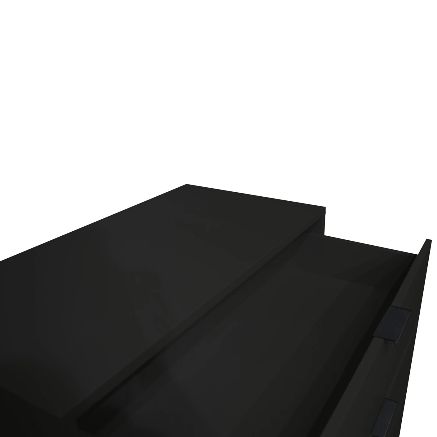 Kommode - anthrazit matt - 4 Schubkästen 7 Kommode - anthrazit matt - 4 Schubkästen – Bild 7