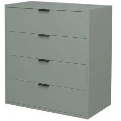 Kommode - pine green matt - 4 Schubkästen -Esszimmer Verkaufsgeschäft 1205008502 03 1600Wx1600H