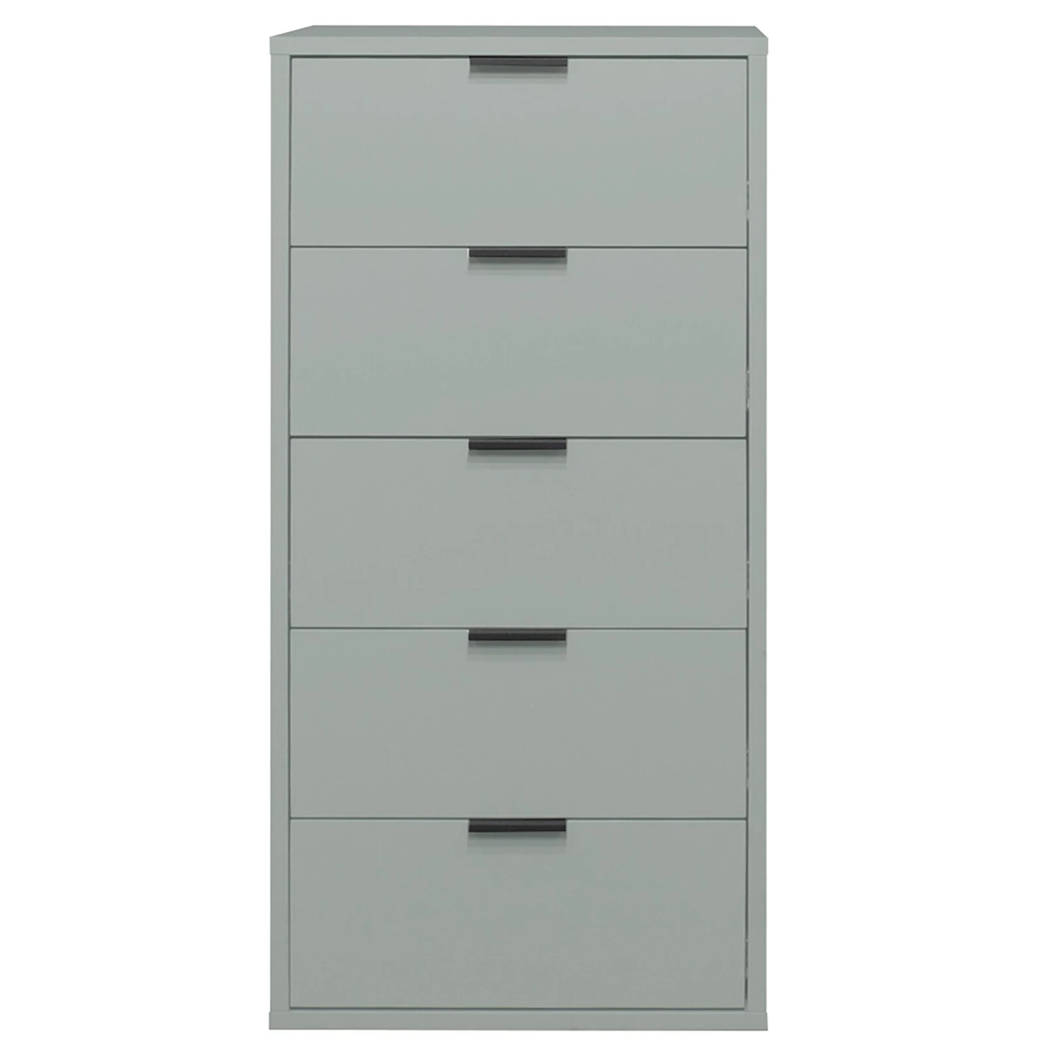 Kommode - pine green matt - 5 Schubkästen 2 Kommode - pine green matt - 5 Schubkästen – Bild 2