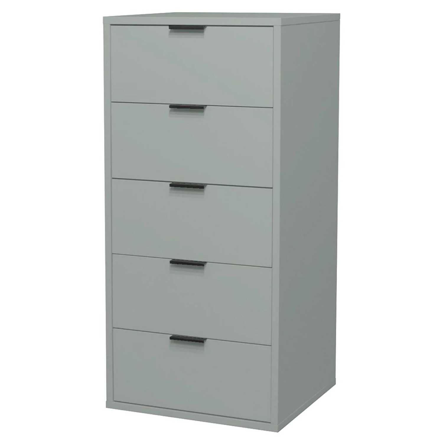 Kommode - pine green matt - 5 Schubkästen 3 Kommode - pine green matt - 5 Schubkästen – Bild 3