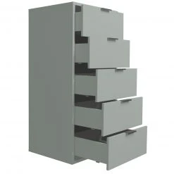 Kommode - pine green matt - 5 Schubkästen 12 Kommode - pine green matt - 5 Schubkästen -Esszimmer Verkaufsgeschäft 1205008602 06 1600Wx1600H