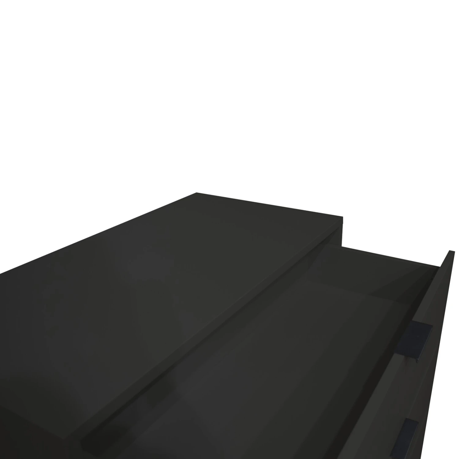 Kommode - anthrazit matt - 3 Schubkästen 7 Kommode - anthrazit matt - 3 Schubkästen – Bild 7