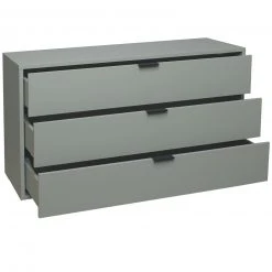 Kommode - pine green matt - 3 Schubkästen -Esszimmer Verkaufsgeschäft 1205008702 05 1600Wx1600H