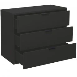 Kommode - anthrazit matt - 3 Schubkästen -Esszimmer Verkaufsgeschäft 1205008800 05 1600Wx1600H