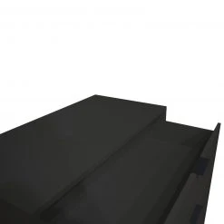 Kommode - anthrazit matt - 3 Schubkästen -Esszimmer Verkaufsgeschäft 1205008800 07 1600Wx1600H