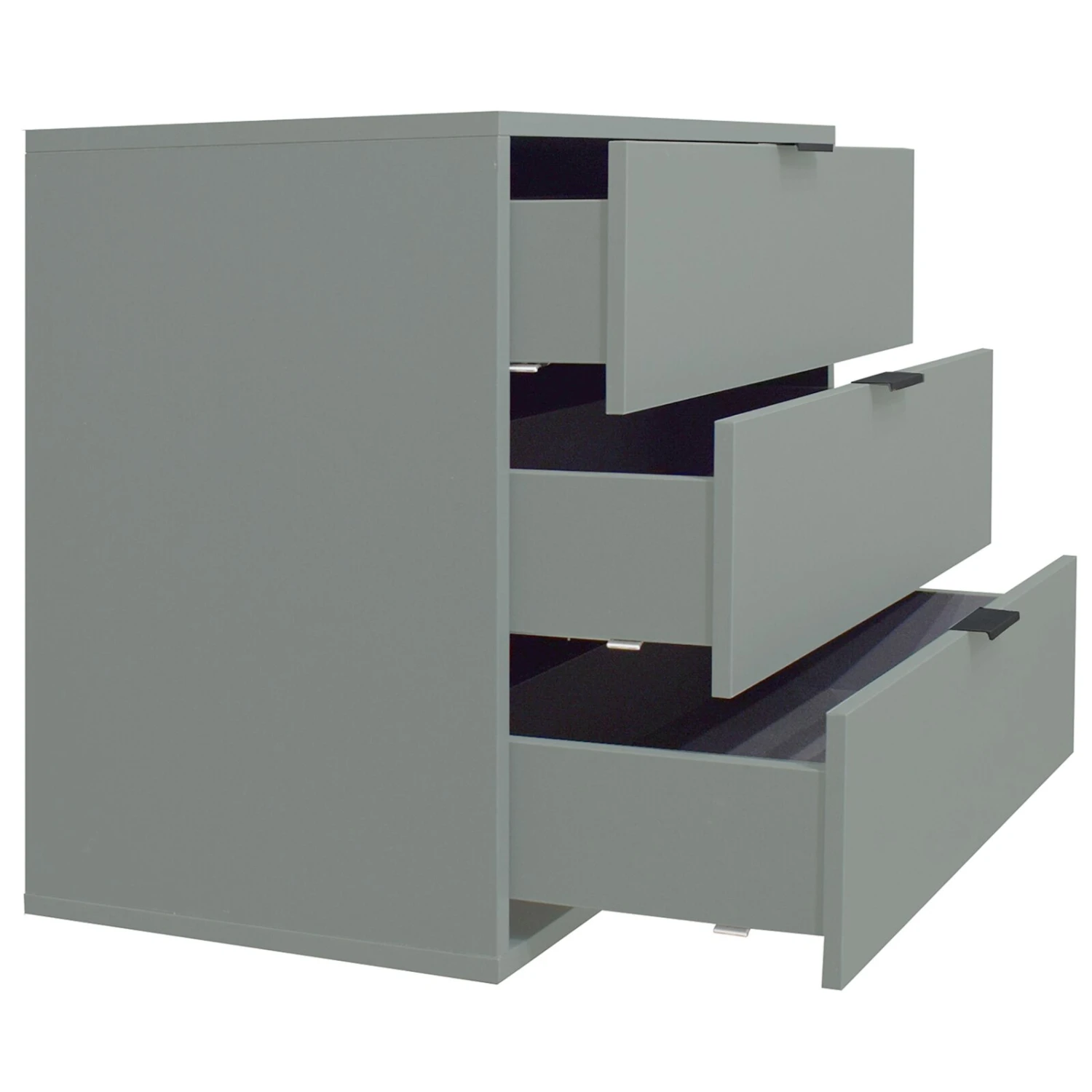 Kommode - pine green matt - 3 Schubkästen 5 Kommode - pine green matt - 3 Schubkästen – Bild 5