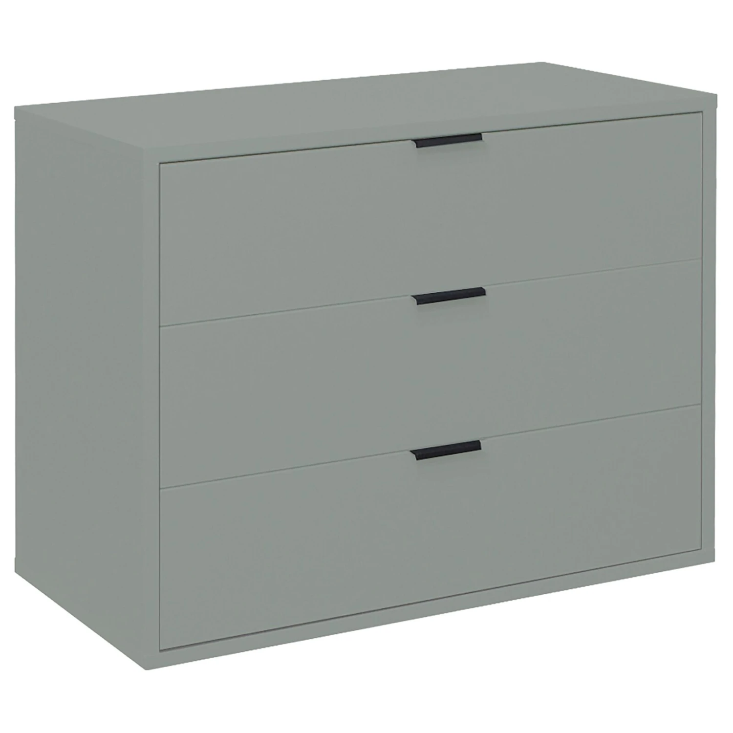 Kommode - pine green matt - 3 Schubkästen 1 Kommode - pine green matt - 3 Schubkästen