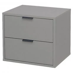 Kommode - kreidegrau - 2 Schubkästen 8 Kommode - kreidegrau - 2 Schubkästen -Esszimmer Verkaufsgeschäft 1205008901 03 1600Wx1600H