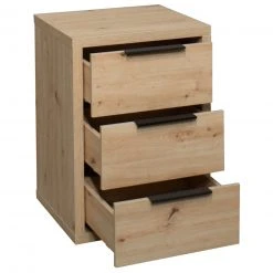 Kommode - Artisan Eiche - 3 Schubkästen -Esszimmer Verkaufsgeschäft 1205009000 04 1600Wx1600H