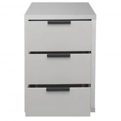 Kommode - kreidegrau matt - 3 Schubkästen -Esszimmer Verkaufsgeschäft 1205009006 03 1600Wx1600H