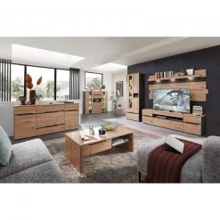 Highboardvitrine - Artisan Eiche - Graphit - 145 cm 5 Highboardvitrine - Artisan Eiche - Graphit - 145 cm -Esszimmer Verkaufsgeschäft 1226008400 03 1600Wx1600H