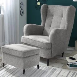 Hocker - silber - Webstoff -Esszimmer Verkaufsgeschäft 1227007603 03 1600Wx1600H