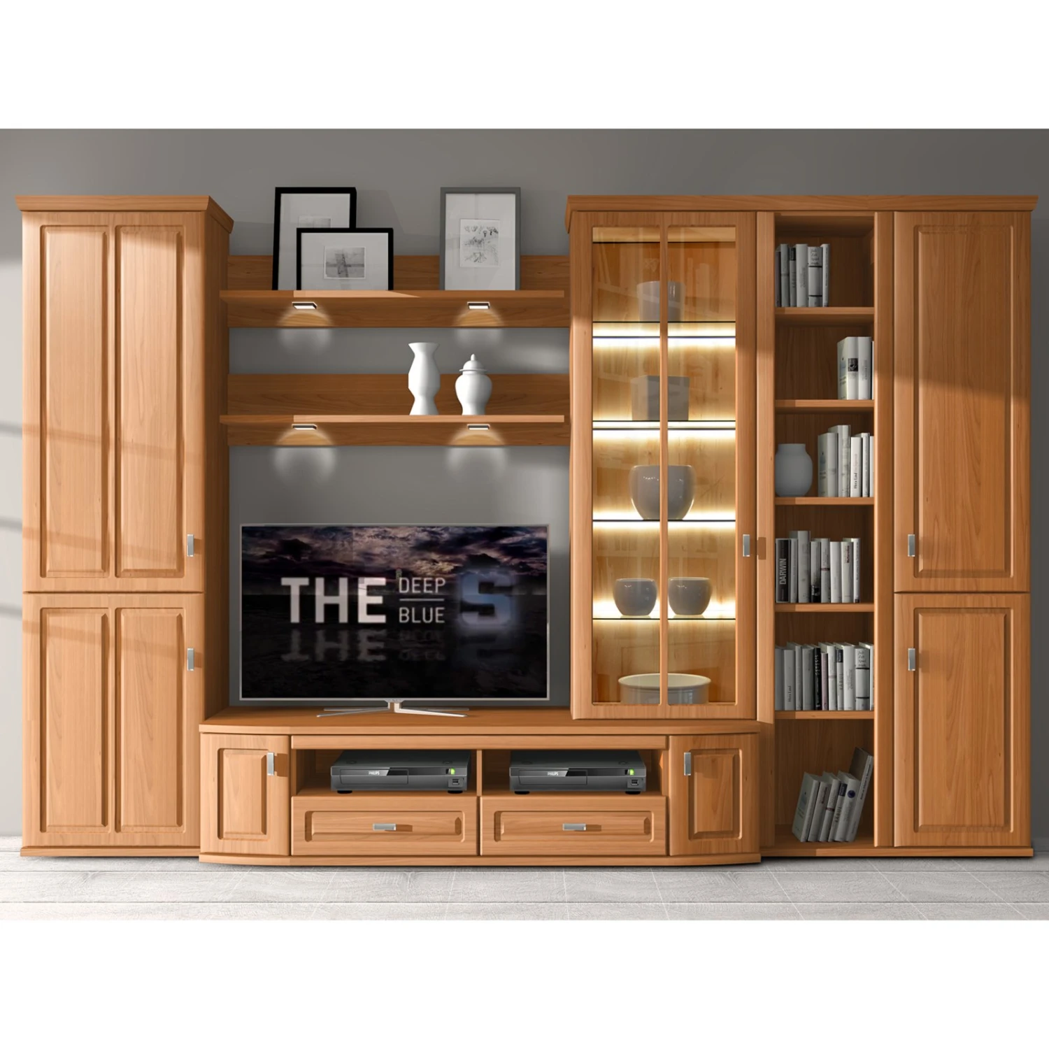 Wandboard - Kirschbaum - 120 cm 2 Wandboard - Kirschbaum - 120 cm – Bild 2