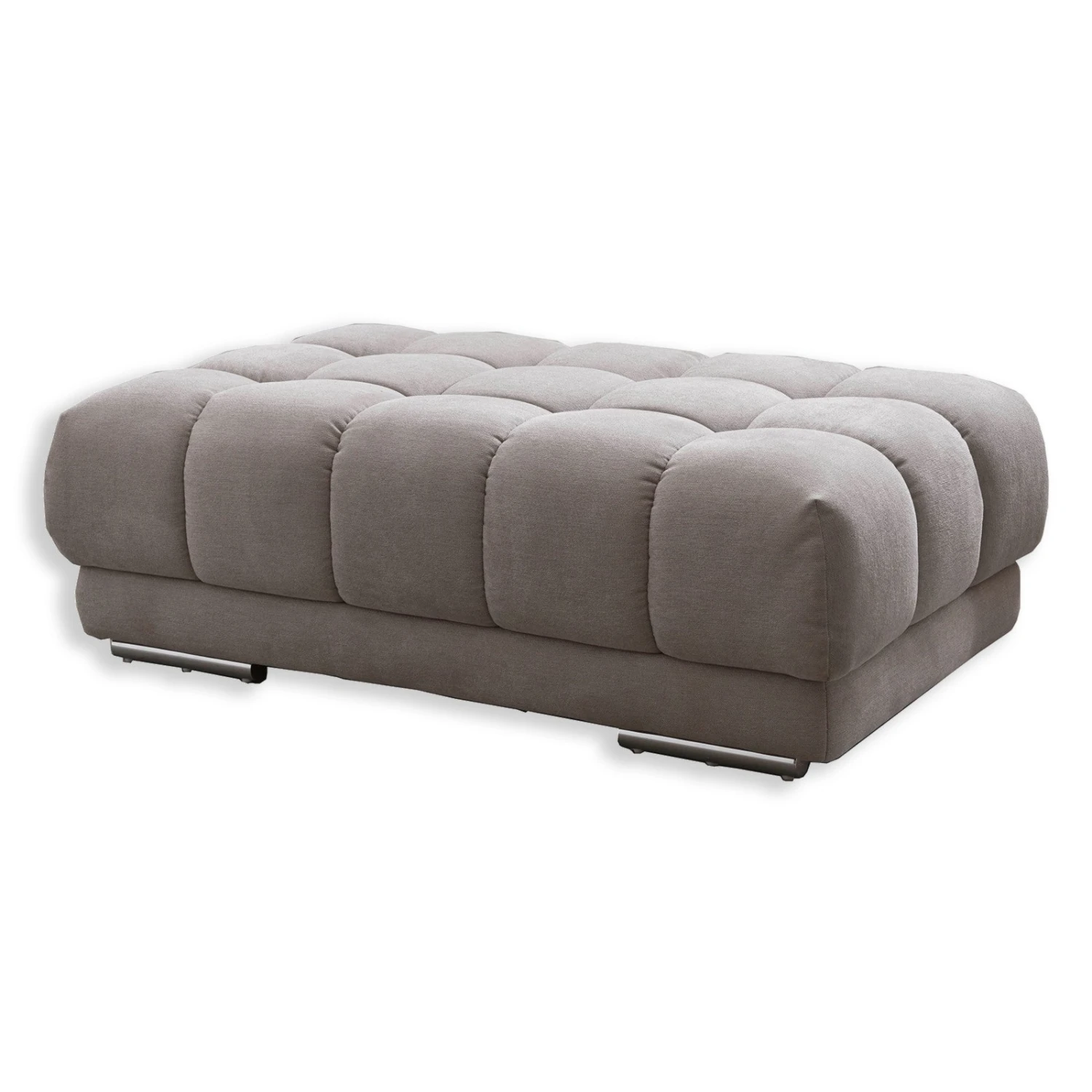 XXL-Hocker - silber 1 XXL-Hocker - silber
