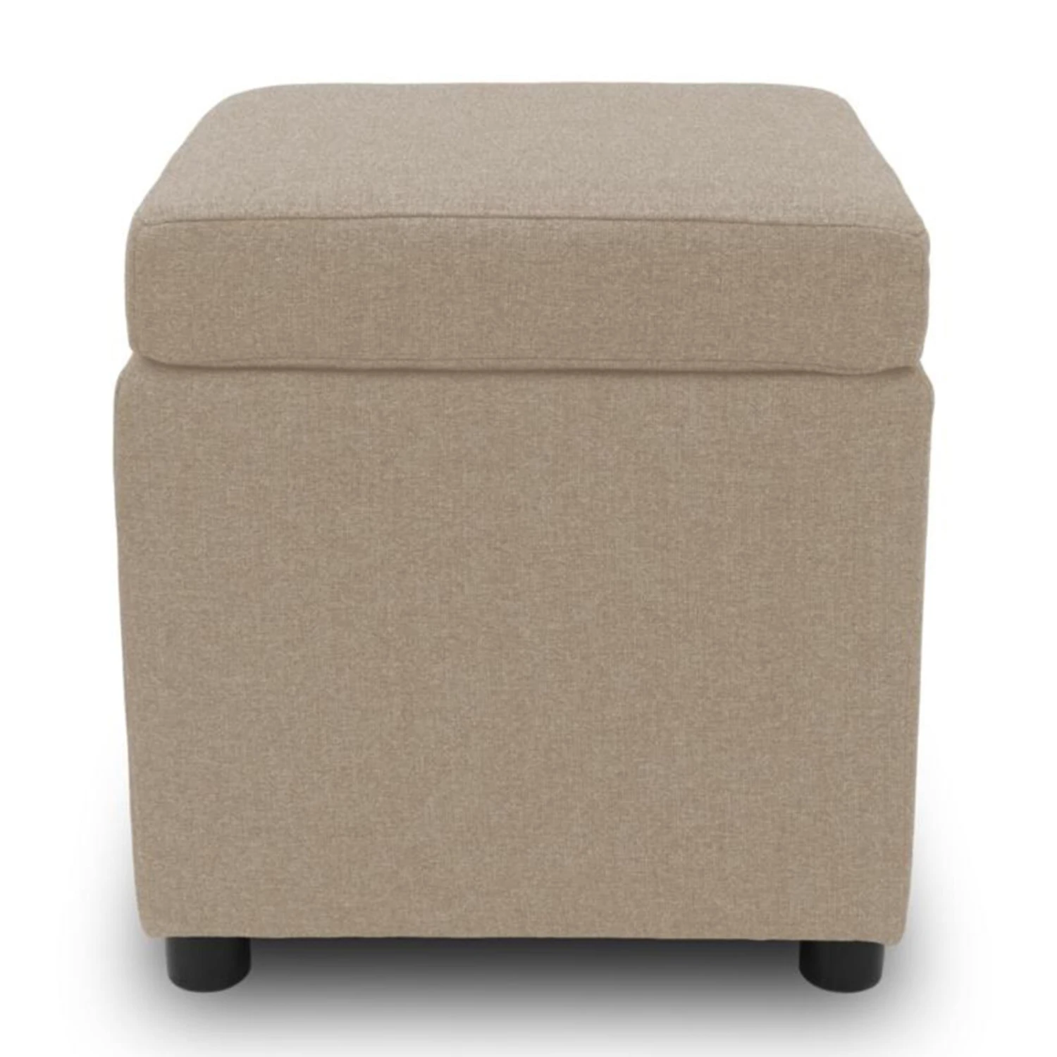 Polsterhocker - LOOKS by Wolfgang Joop - beige - Tischfunktion 6 Polsterhocker - LOOKS by Wolfgang Joop - beige - Tischfunktion – Bild 6