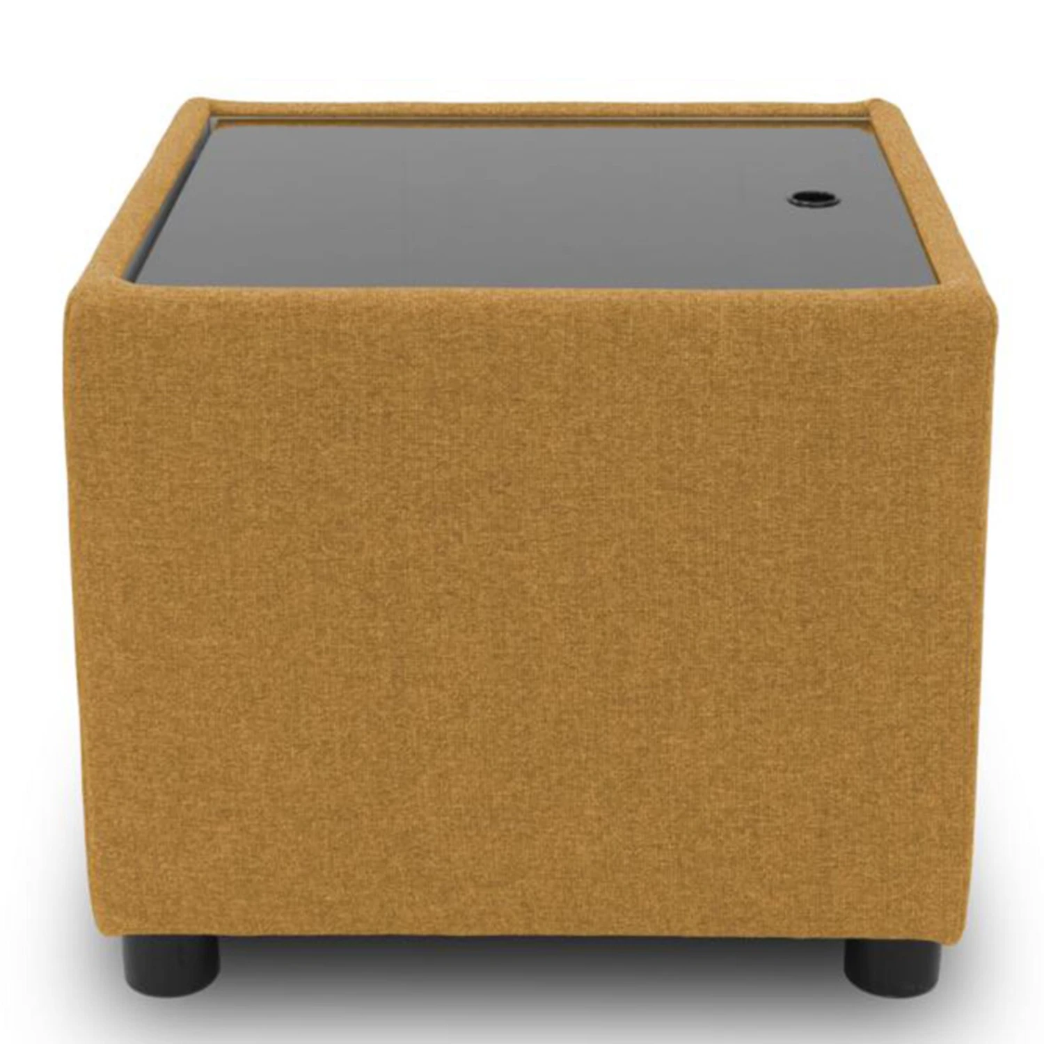 Polsterhocker - LOOKS by Wolfgang Joop - senf - Tischfunktion 5 Polsterhocker - LOOKS by Wolfgang Joop - senf - Tischfunktion – Bild 5