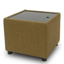 Polsterhocker - LOOKS by Wolfgang Joop - messing - Tischfunktion -Esszimmer Verkaufsgeschäft 1238007000 05 1600Wx1600H