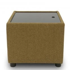 Polsterhocker - LOOKS by Wolfgang Joop - messing - Tischfunktion -Esszimmer Verkaufsgeschäft 1238007000 06 1600Wx1600H