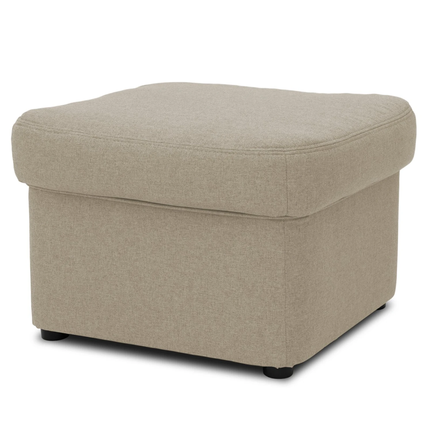 Hocker - schlamm - Feingewebe - 60x60 cm 1 Hocker - schlamm - Feingewebe - 60x60 cm