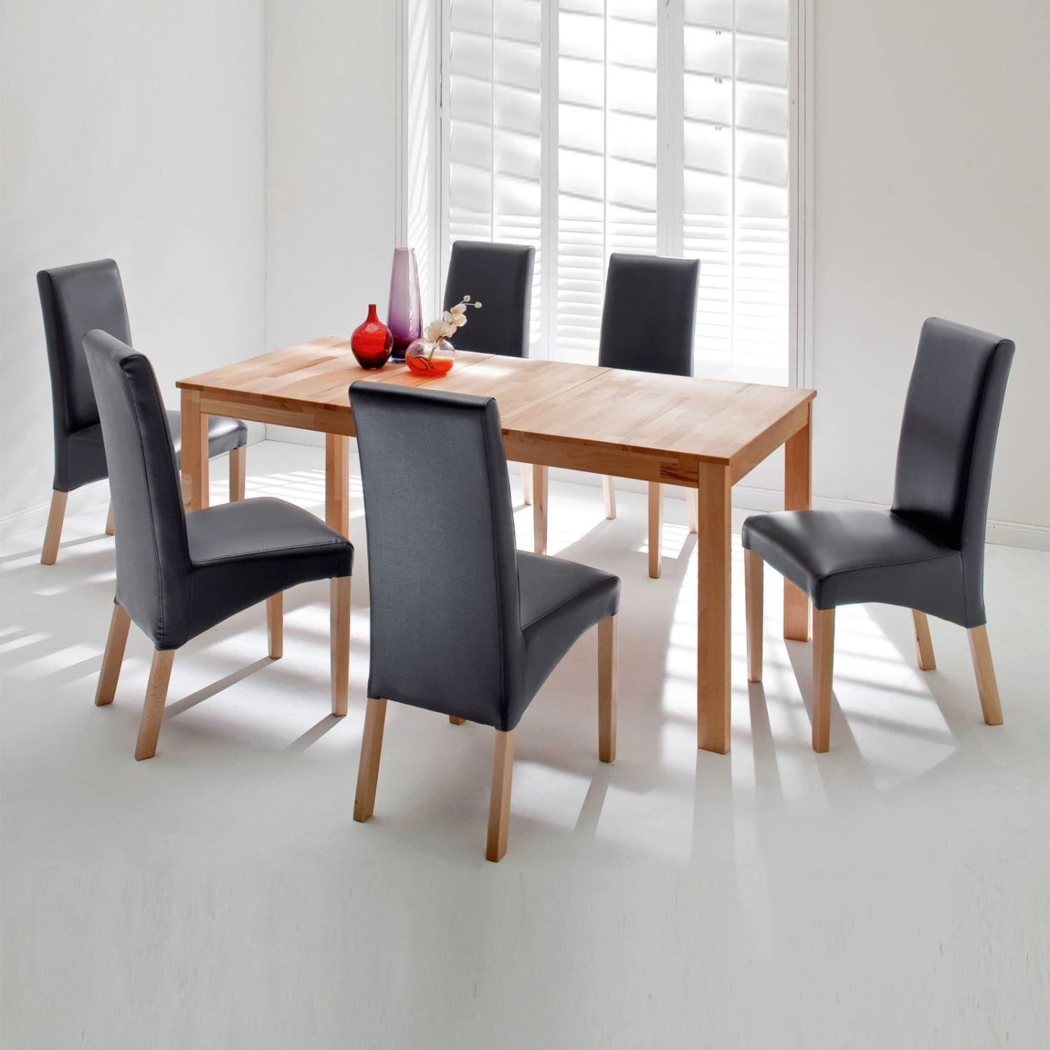 Tisch - Kernbuche massiv - ausziehbar 3 Tisch - Kernbuche massiv - ausziehbar – Bild 3