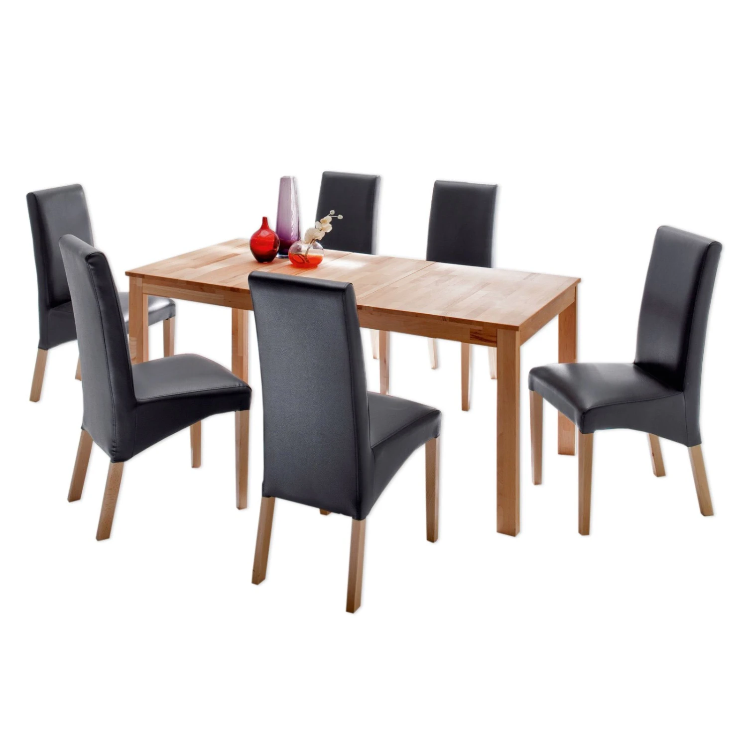 Tisch - Kernbuche massiv - ausziehbar 2 Tisch - Kernbuche massiv - ausziehbar – Bild 2