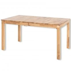 Esstisch - Wildeiche massiv - ausziehbar
