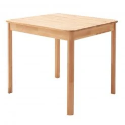 Esstisch - Kernbuche massiv - 80x80 cm