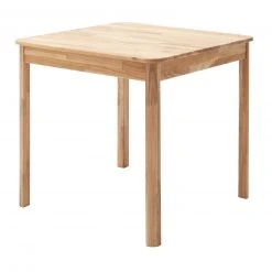 Esstisch - Wildeiche massiv - 80x80 cm