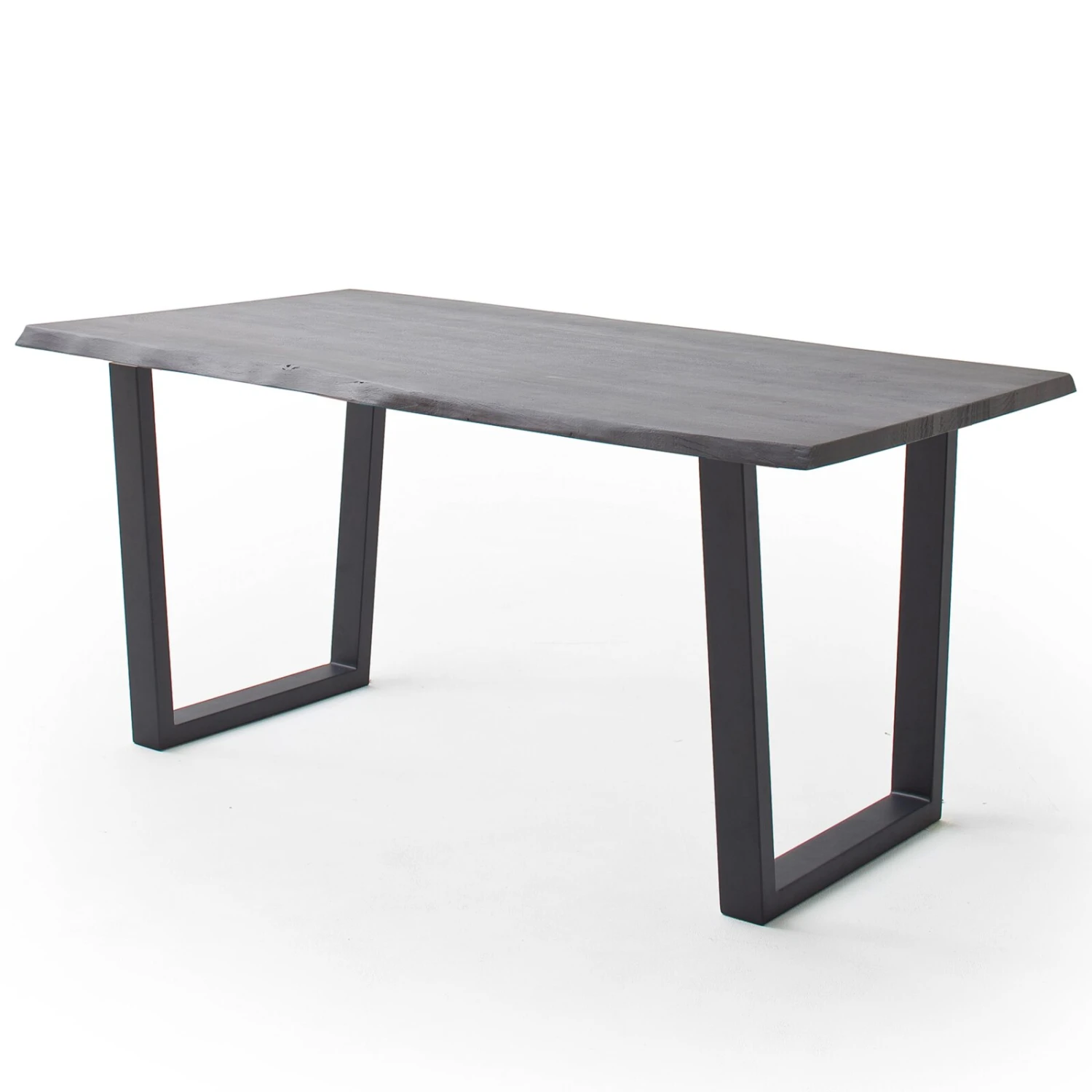 Esstisch - grau-anthrazit - Akazie Massivholz - 200 cm 1 Esstisch - grau-anthrazit - Akazie Massivholz - 200 cm