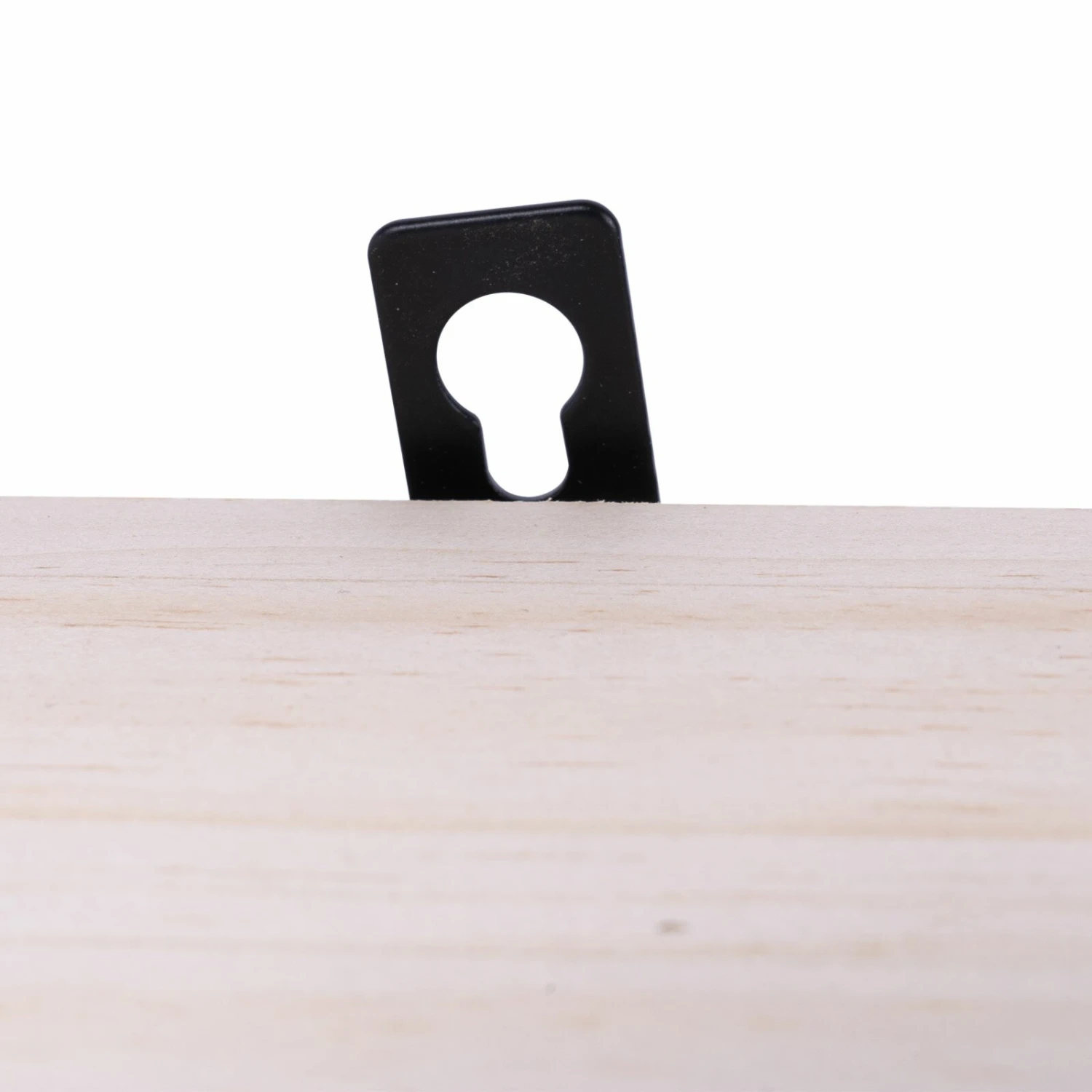 Wandregal - schwarz-natur - 60 cm 7 Wandregal - schwarz-natur - 60 cm – Bild 7