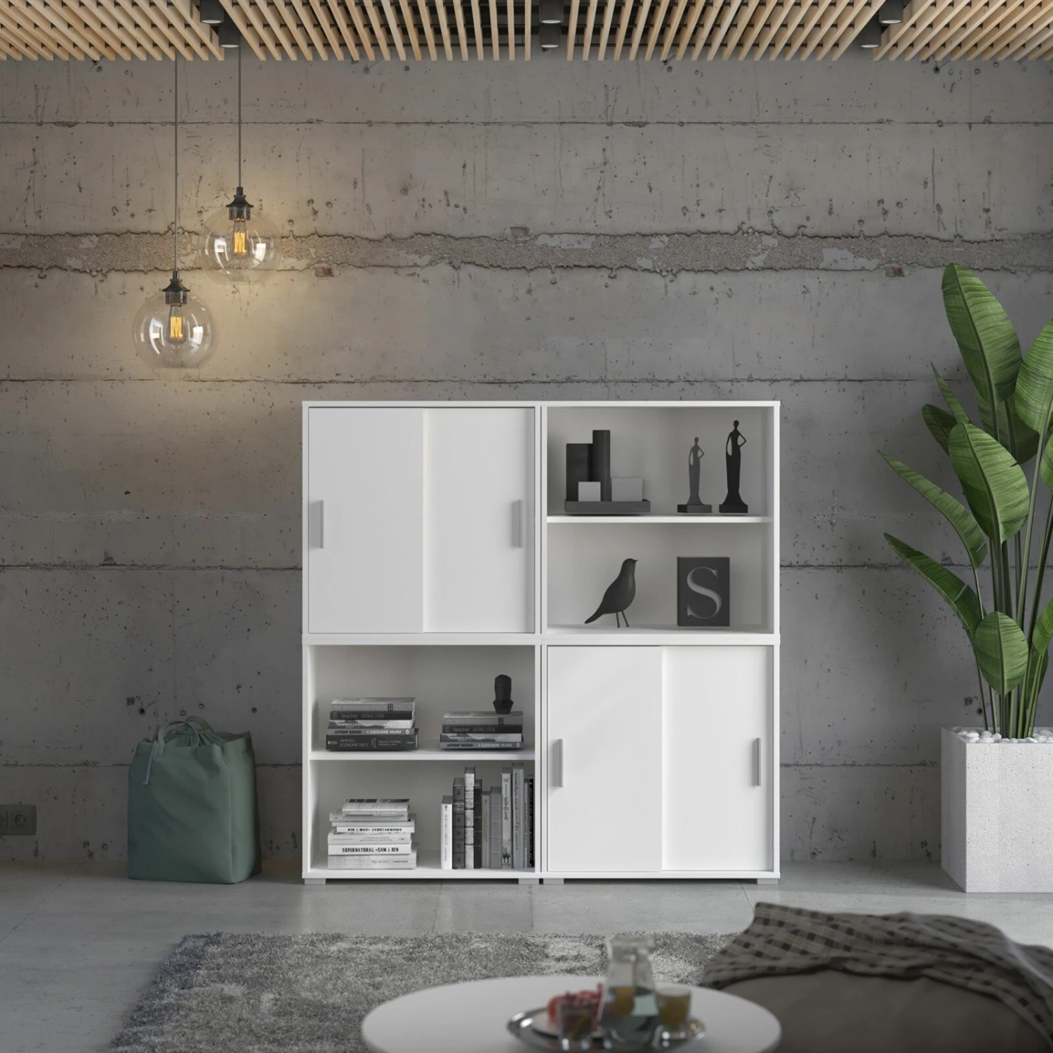 Regal MOVER - weiß - 68 cm 5 Regal MOVER - weiß - 68 cm – Bild 5