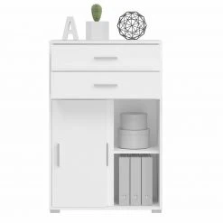 Kommode MOVER - weiß - Schiebetüren und Schubkästen - 68x107 cm 10 Kommode MOVER - weiß - Schiebetüren und Schubkästen - 68x107 cm -Esszimmer Verkaufsgeschäft 1331001500 03 1600Wx1600H