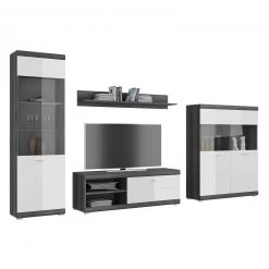 Standvitrine SCOUT - Rauchsilber - weiß Hochglanz - 184 cm hoch 10 Standvitrine SCOUT - Rauchsilber - weiß Hochglanz - 184 cm hoch -Esszimmer Verkaufsgeschäft 1331004600 05 1600Wx1600H