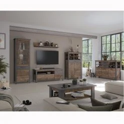 Highboard OLIVER - Tabak Eiche-Matera - 149 cm breit 10 Highboard OLIVER - Tabak Eiche-Matera - 149 cm breit -Esszimmer Verkaufsgeschäft 1331005400 05 1600Wx1600H