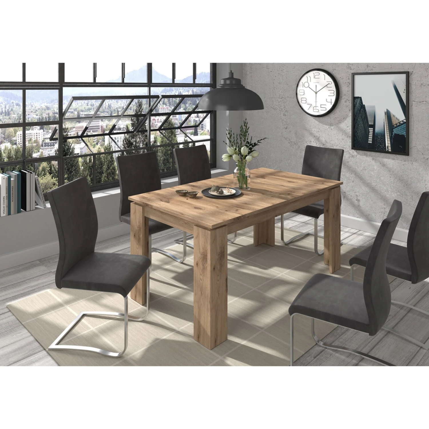 Esstisch PARMA - Viking Oak - ausziehbar 3 Esstisch PARMA - Viking Oak - ausziehbar – Bild 3