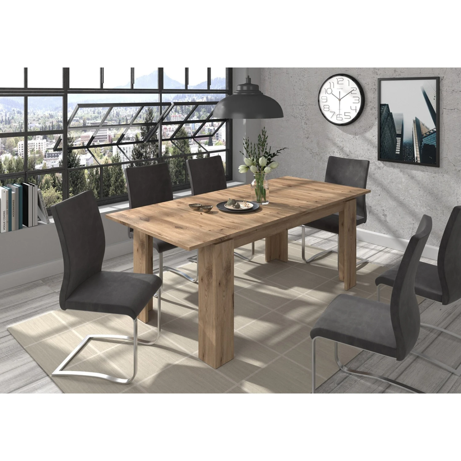 Esstisch PARMA - Viking Oak - ausziehbar 4 Esstisch PARMA - Viking Oak - ausziehbar – Bild 4