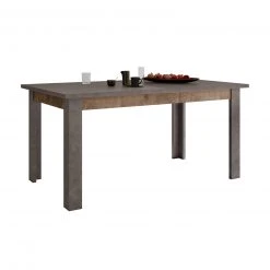 Esstisch OLIVER - Tabak Eiche-Matera - ausziehbar