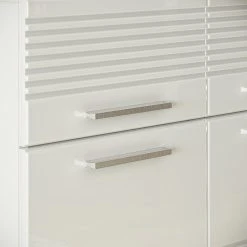 Kommode LINUS - weiß Hochglanz-weiß - Schubkasten - 115 cm -Esszimmer Verkaufsgeschäft 1331007500 05 1600Wx1600H