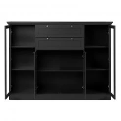 Highboard VERA - anthrazit - 160 cm breit -Esszimmer Verkaufsgeschäft 1332002400 03 1600Wx1600H