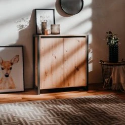 Kommode DENVER - Artisan Eiche-anthrazit - 80 cm -Esszimmer Verkaufsgeschäft 1332005900 03 1600Wx1600H