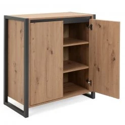Kommode DENVER - Artisan Eiche-anthrazit - 80 cm -Esszimmer Verkaufsgeschäft 1332005900 08 1600Wx1600H