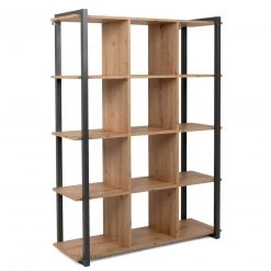 Standregal DENVER - Artisan Eiche-anthrazit - 145 cm -Esszimmer Verkaufsgeschäft 1332006300 03 1600Wx1600H
