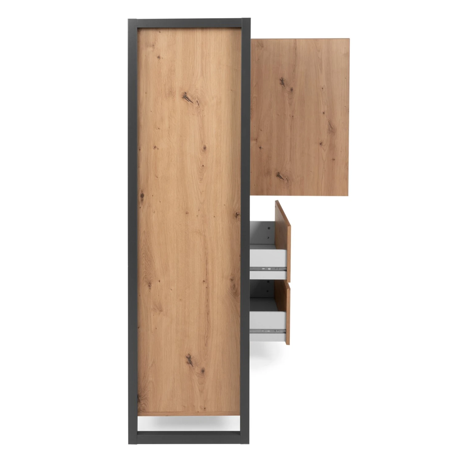 Highboard DENVER - Artisan Eiche-anthrazit - 139 cm 8 Highboard DENVER - Artisan Eiche-anthrazit - 139 cm – Bild 8