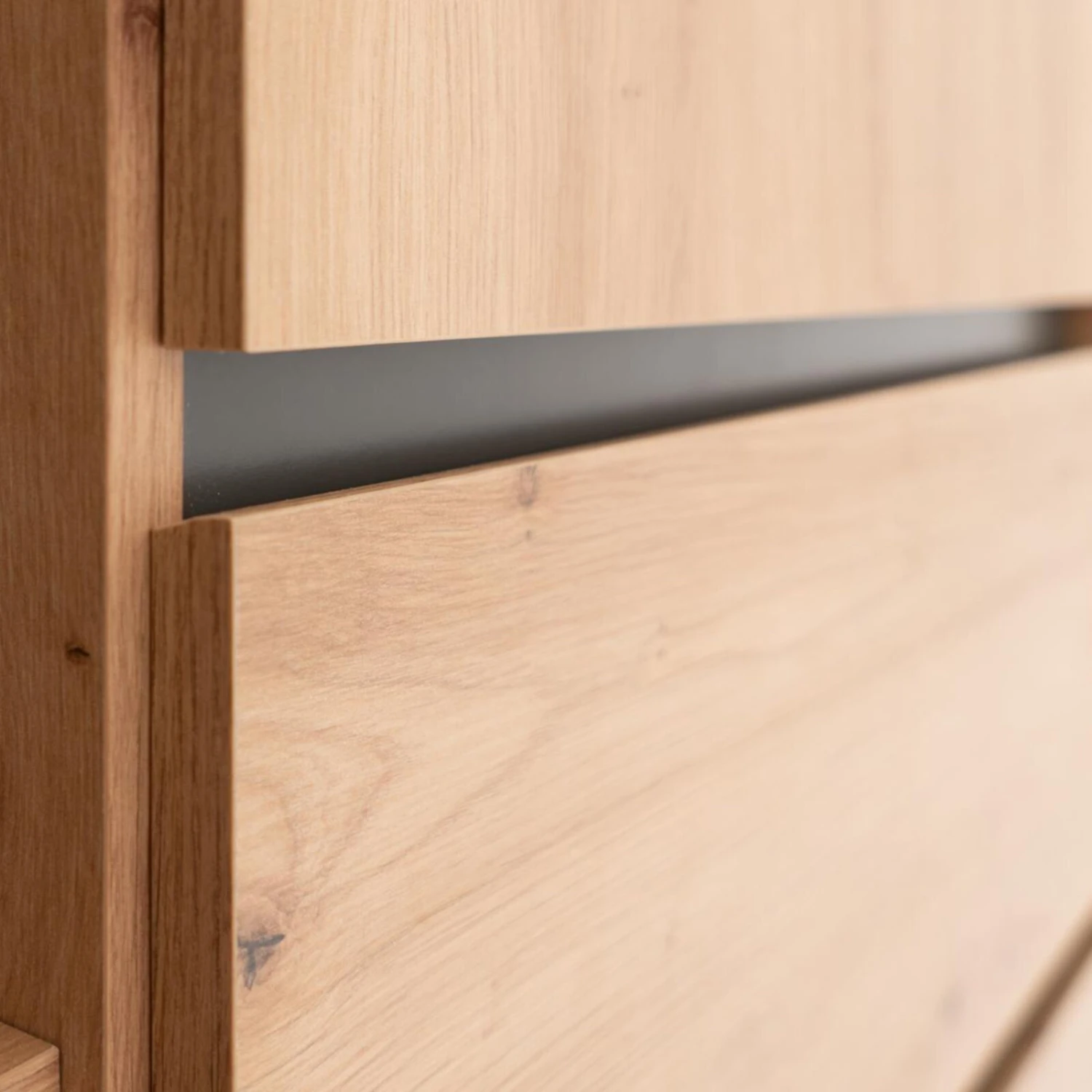 Highboard DENVER - Artisan Eiche-anthrazit - 139 cm 11 Highboard DENVER - Artisan Eiche-anthrazit - 139 cm – Bild 11