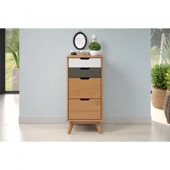 Kommode - honigfarben - Kiefer massiv - 42 cm breit -Esszimmer Verkaufsgeschäft 1335000200 03 1600Wx1600H
