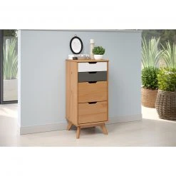 Kommode - honigfarben - Kiefer massiv - 42 cm breit -Esszimmer Verkaufsgeschäft 1335000200 04 1600Wx1600H